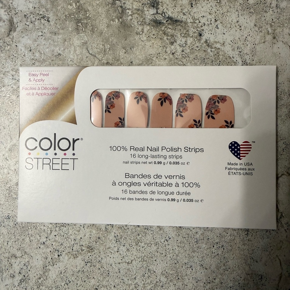 Color Street Retired Floral Obligation Nail Strips